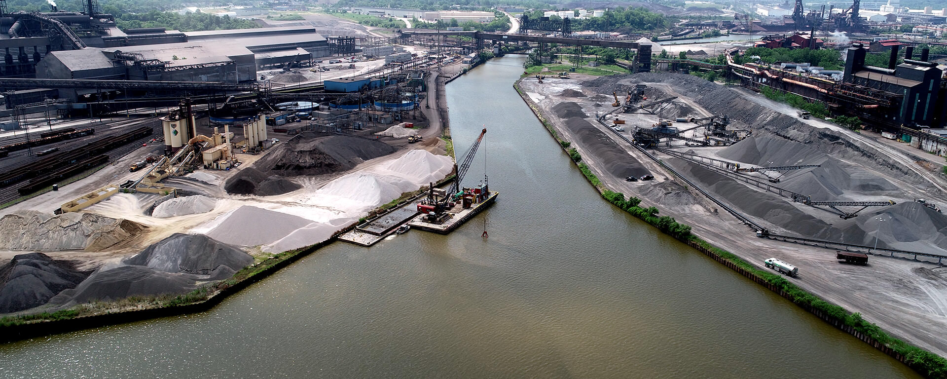 Dredging the Cuyahoga River